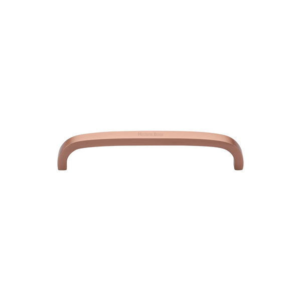 Curved D Shaped Cabinet Pull Handle by M Marcus - Heritage Brass