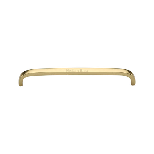 Curved D Shaped Cabinet Pull Handle by M Marcus - Heritage Brass