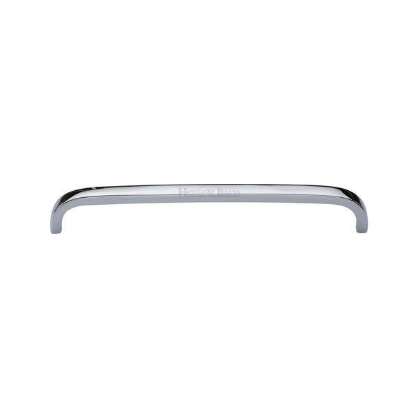 Curved D Shaped Cabinet Pull Handle by M Marcus - Heritage Brass