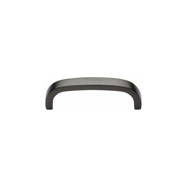 Curved D Shaped Cabinet Pull Handle by M Marcus - Heritage Brass