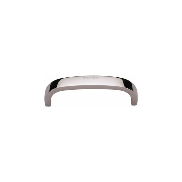 Curved D Shaped Cabinet Pull Handle by M Marcus - Heritage Brass