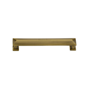 Pyramid Cabinet Pull Handle by M Marcus - Heritage Brass