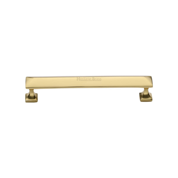 Pyramid Cabinet Pull Handle by M Marcus - Heritage Brass
