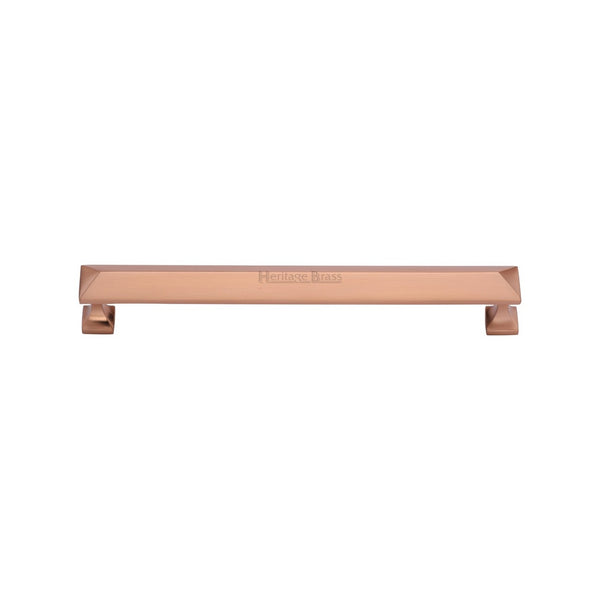 Pyramid Cabinet Pull Handle by M Marcus - Heritage Brass