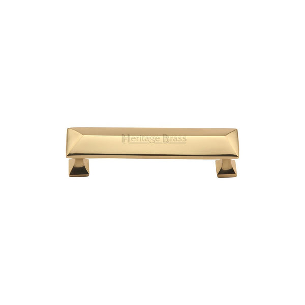 Pyramid Cabinet Pull Handle by M Marcus - Heritage Brass