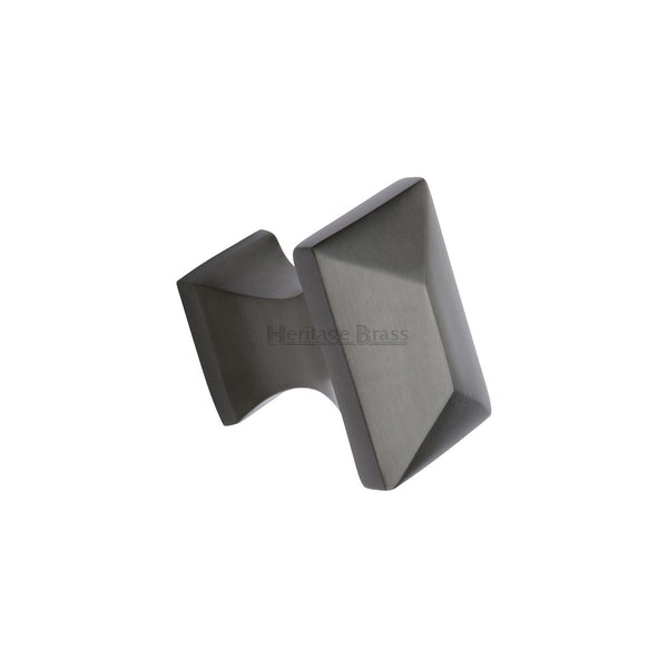 Pyramid Cabinet Knob by M Marcus - Heritage Brass