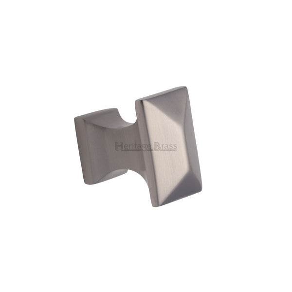 Pyramid Cabinet Knob by M Marcus - Heritage Brass