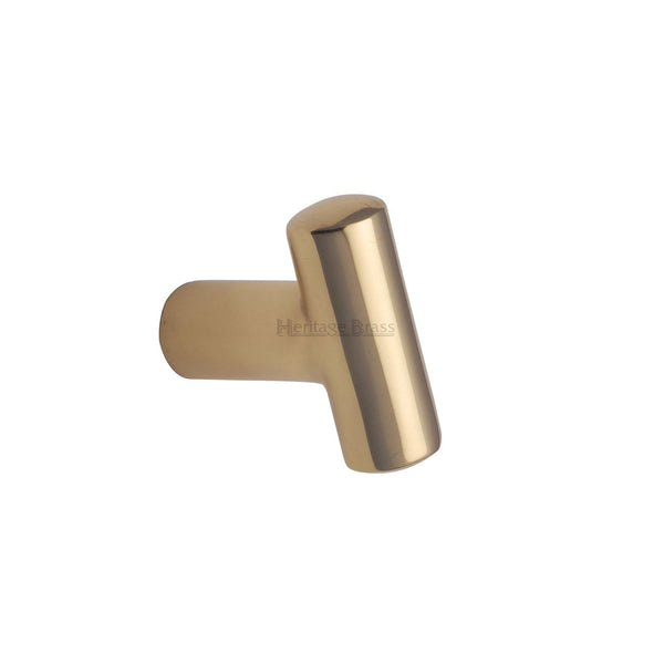 T Shaped Cabinet Knob by M Marcus - Heritage Brass