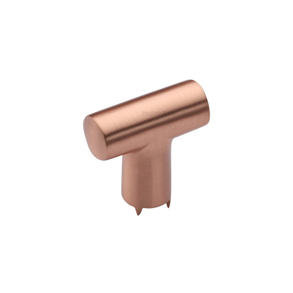 T Shaped Cabinet Knob by M Marcus - Heritage Brass