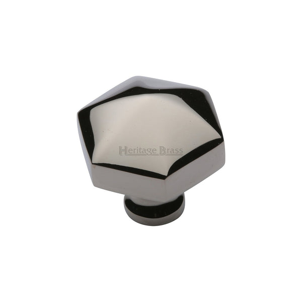 Classic Hexagon Cabinet Knob by M Marcus - Heritage Brass