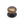 Victorian Round Cabinet Knob with Base by M Marcus - Heritage Brass