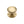 Victorian Round Cabinet Knob with Base by M Marcus - Heritage Brass