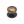 Victorian Round Cabinet Knob with Base by M Marcus - Heritage Brass