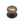 Victorian Round Cabinet Knob with Base by M Marcus - Heritage Brass