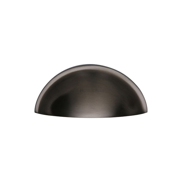 Half Moon Cabinet Drawer Pull by M Marcus - Heritage Brass