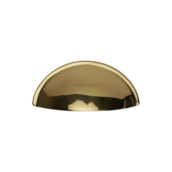 Half Moon Cabinet Drawer Pull by M Marcus - Heritage Brass