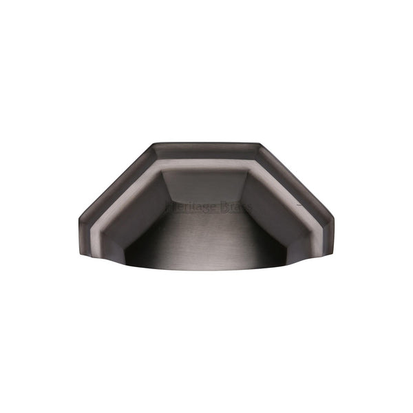 Deco Cabinet Drawer Pull by M Marcus - Heritage Brass