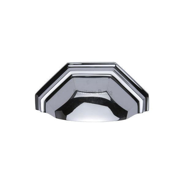 Deco Cabinet Drawer Pull by M Marcus - Heritage Brass
