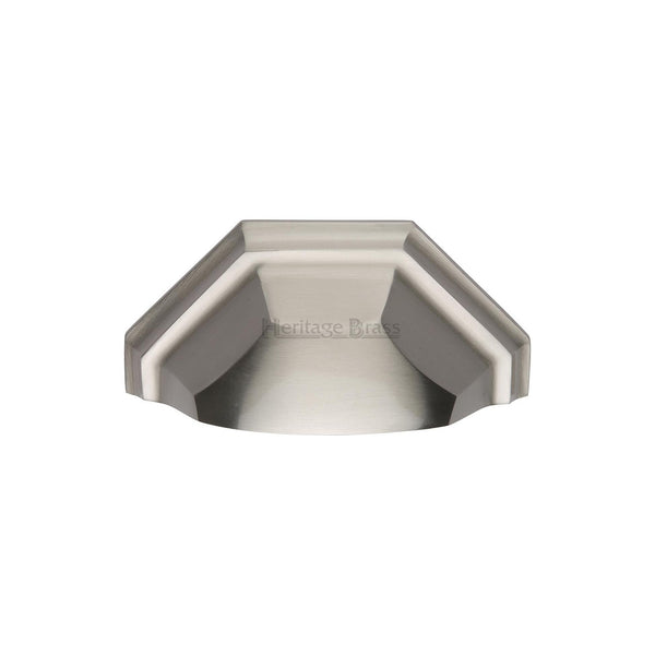 Deco Cabinet Drawer Pull by M Marcus - Heritage Brass