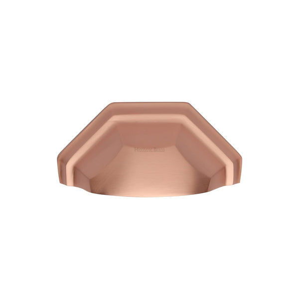 Deco Cabinet Drawer Pull by M Marcus - Heritage Brass