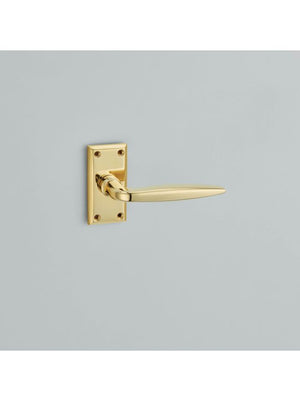 Croft Ironmongery, Maine Lever Latch Furniture-7332, Door Handles, Lever Latch Handles