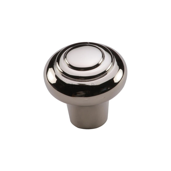 Round Bead Cabinet Knob by M Marcus - Heritage Brass