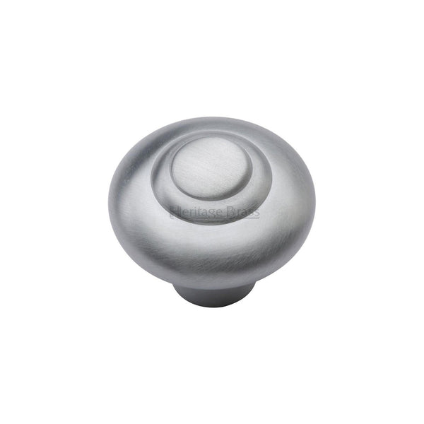 Round Bead Cabinet Knob by M Marcus - Heritage Brass