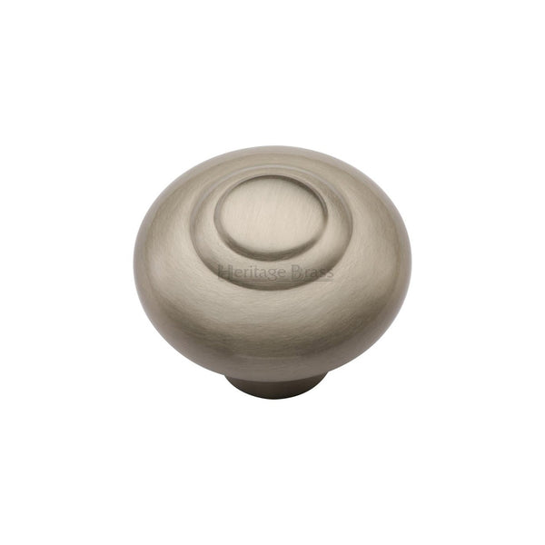Round Bead Cabinet Knob by M Marcus - Heritage Brass