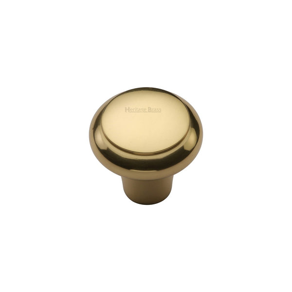Domed Cabinet Knob by M Marcus - Heritage Brass