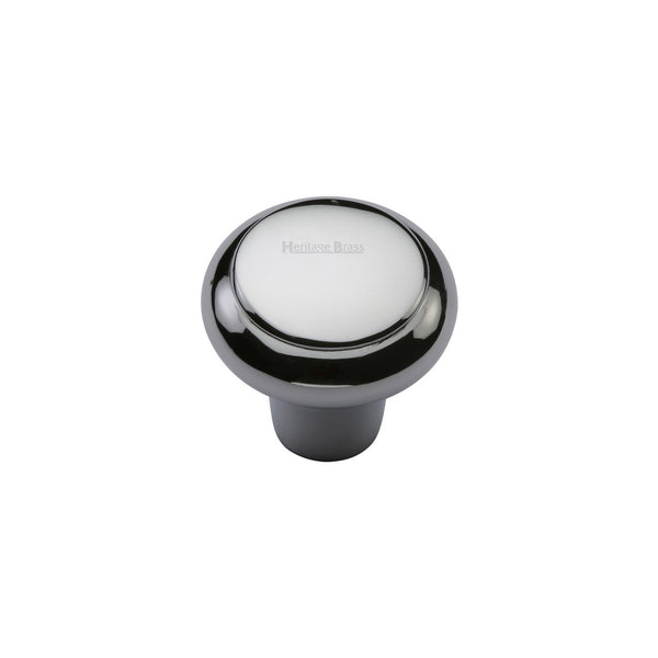 Domed Cabinet Knob by M Marcus - Heritage Brass