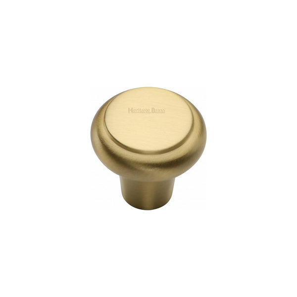 Domed Cabinet Knob by M Marcus - Heritage Brass