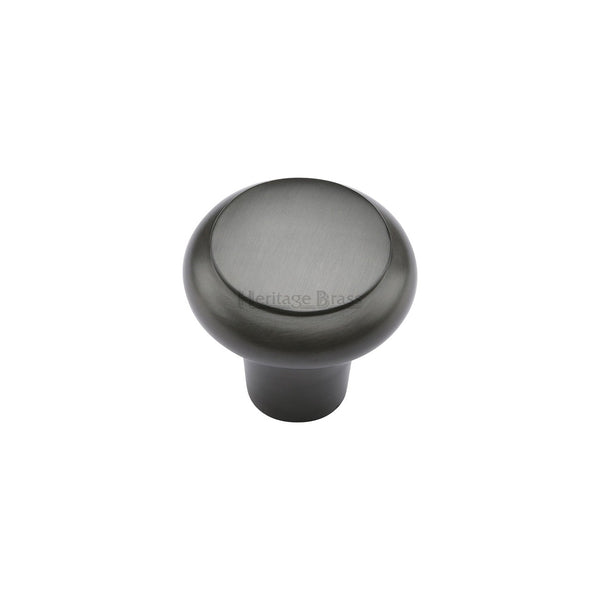 Round Edge Cabinet Knob by M Marcus - Heritage Brass