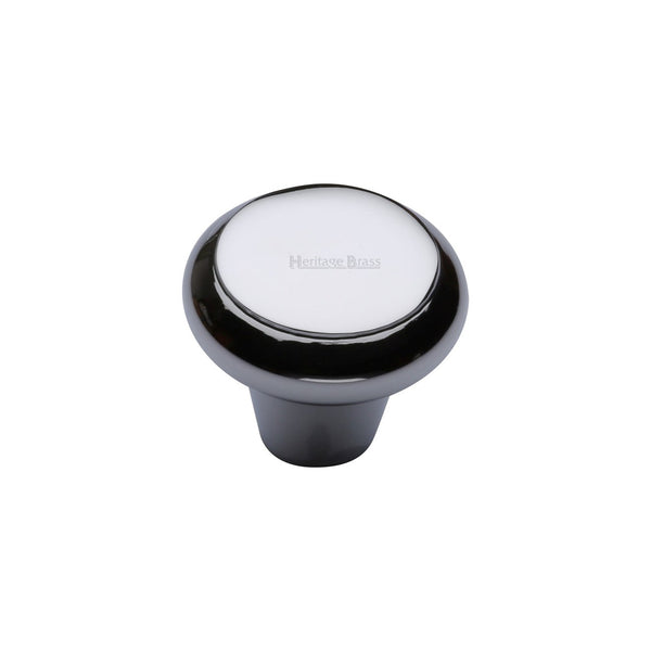 Round Edge Cabinet Knob by M Marcus - Heritage Brass