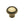 Diamond Cut Cabinet Knob. by M Marcus - Heritage Brass