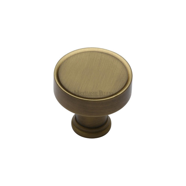 Florence Cabinet Knob - Antique Brass