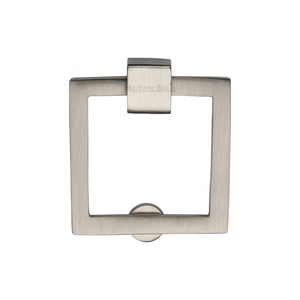Square Cabinet Drop Pull by M Marcus - Heritage Brass