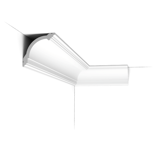 Orac CB512N Non-Primed Cornice Coving (Box Quantity) 90mm x 90mm x 2m – Durofoam