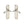 Centaur Door Handle on Plate by M Marcus - Heritage Brass