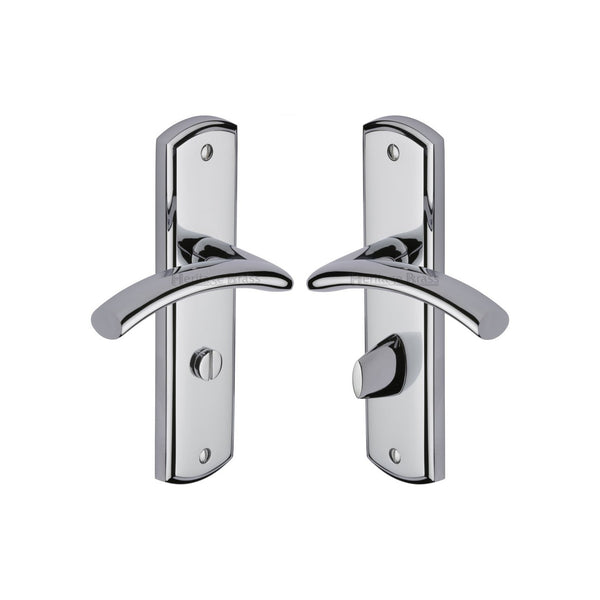 Centaur Door Handle on Plate by M Marcus - Heritage Brass