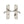 Centaur Door Handle on Plate by M Marcus - Heritage Brass