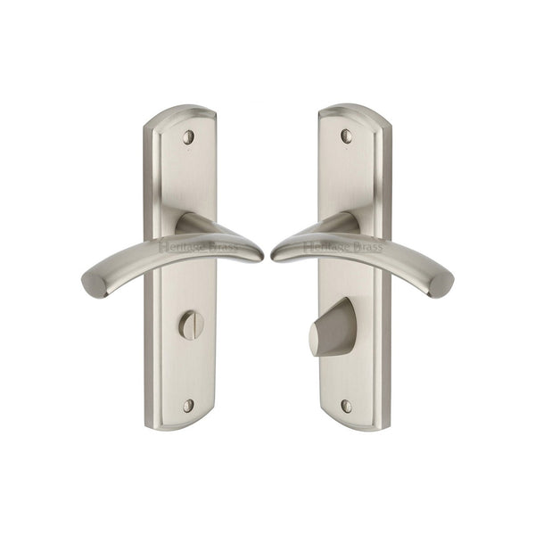 Centaur Door Handle on Plate by M Marcus - Heritage Brass