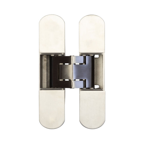 Ghost 140mm 3D Concealed Hinge Silver