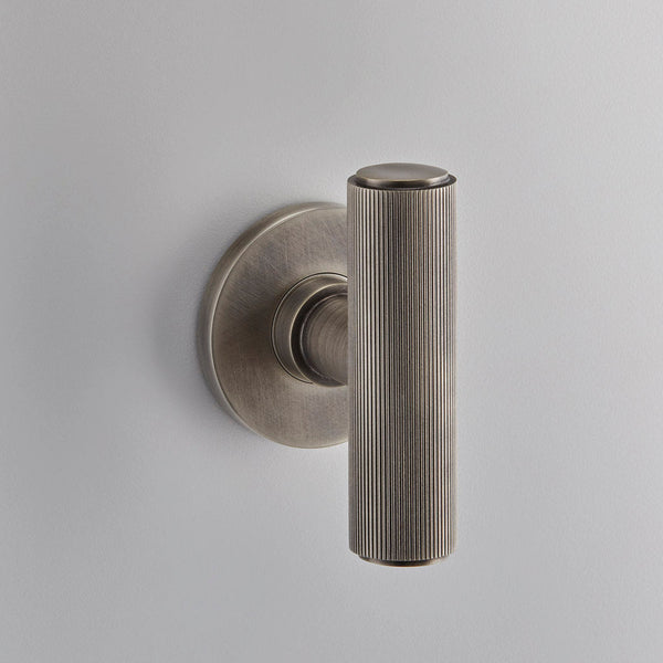 Croft - Avenue T-Bar Mortice Knob on Covered Rose 157/210