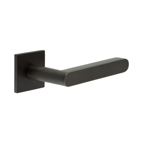 CRES-101 Unsprung Square Rose Door Handle by Cres By Frelan
