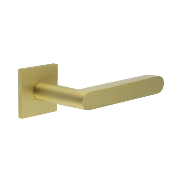 CRES-101 Unsprung Square Rose Door Handle by Cres By Frelan