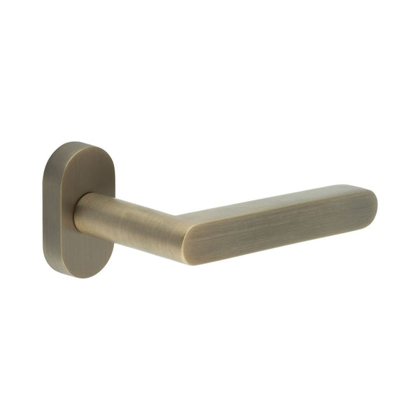 CRES-101 Multi Point Oval Rose Door Handle by Cres By Frelan
