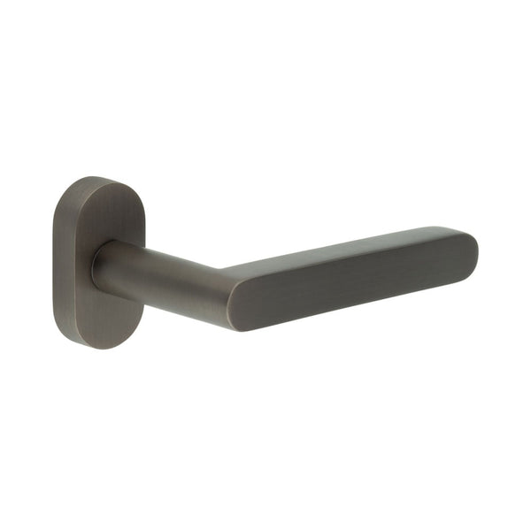 CRES-101 Multi Point Oval Rose Door Handle by Cres By Frelan