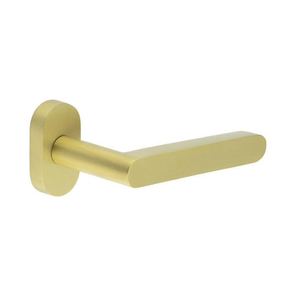 CRES-101 Multi Point Oval Rose Door Handle by Cres By Frelan