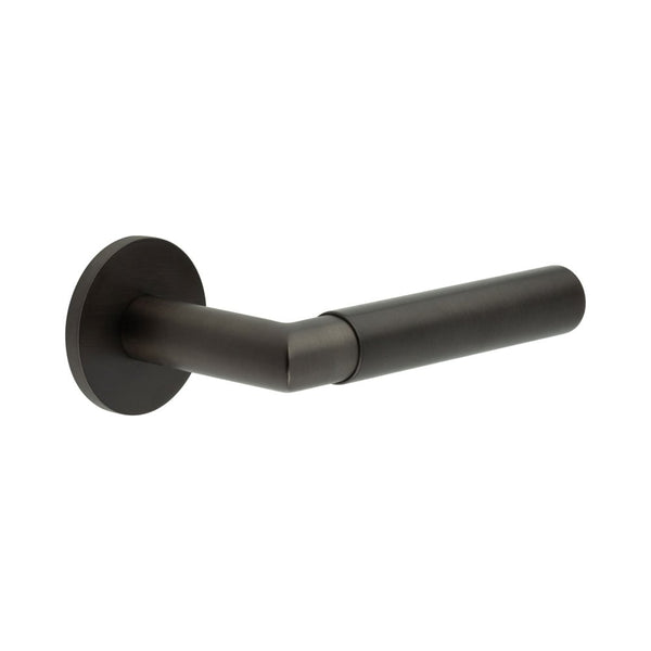 CRES-102 Fixed Dead Round Rose Door Handle by Cres By Frelan