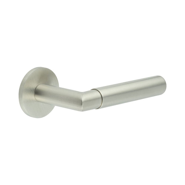 CRES-102 Fixed Dead Round Rose Door Handle by Cres By Frelan
